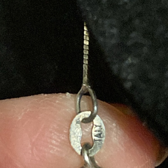 Remade old 10K and Sterling watch band necklace - Picture 11 of 16